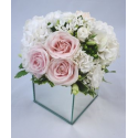 CUBE MIRROIR 20CM X 20CM