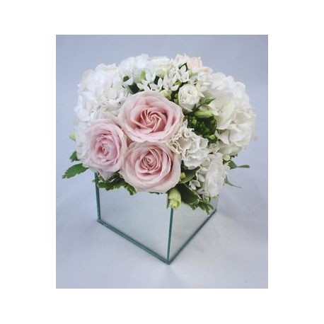 CUBE MIRROIR 20CM X 20CM