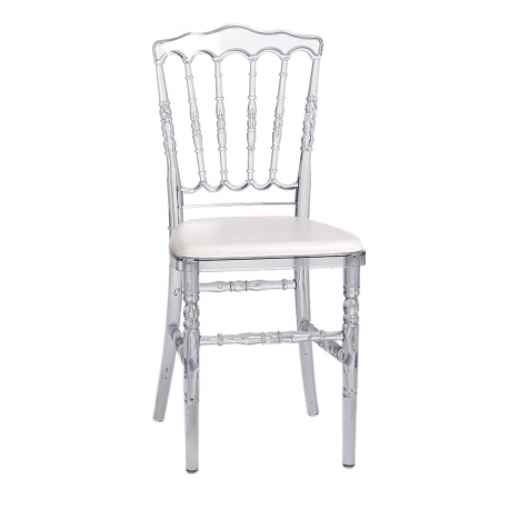 LOCATION - Chaise Napoléon Transparente