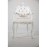 Fauteuil texas blanc