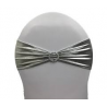 NOEUD DE CHAISE LYCRA GRIS X25