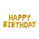 DECORATION FETE HAPPY BIRTHDAY GOLD