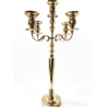 CHANDELIER METTALIQUE 80CM OR