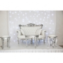 POUF MALAYSIA SILVER