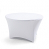NAPPE RONDE BLANCHE LYCRA D150CM