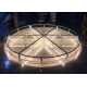 PODIUM TRANSPARENT LED ROND