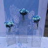 SET DE 3 COLONNES PLEXIGLASS