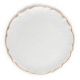 ASSIETTE DECORATIVE LOV' OR X4