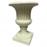 VASE ROMAIN BLANC
